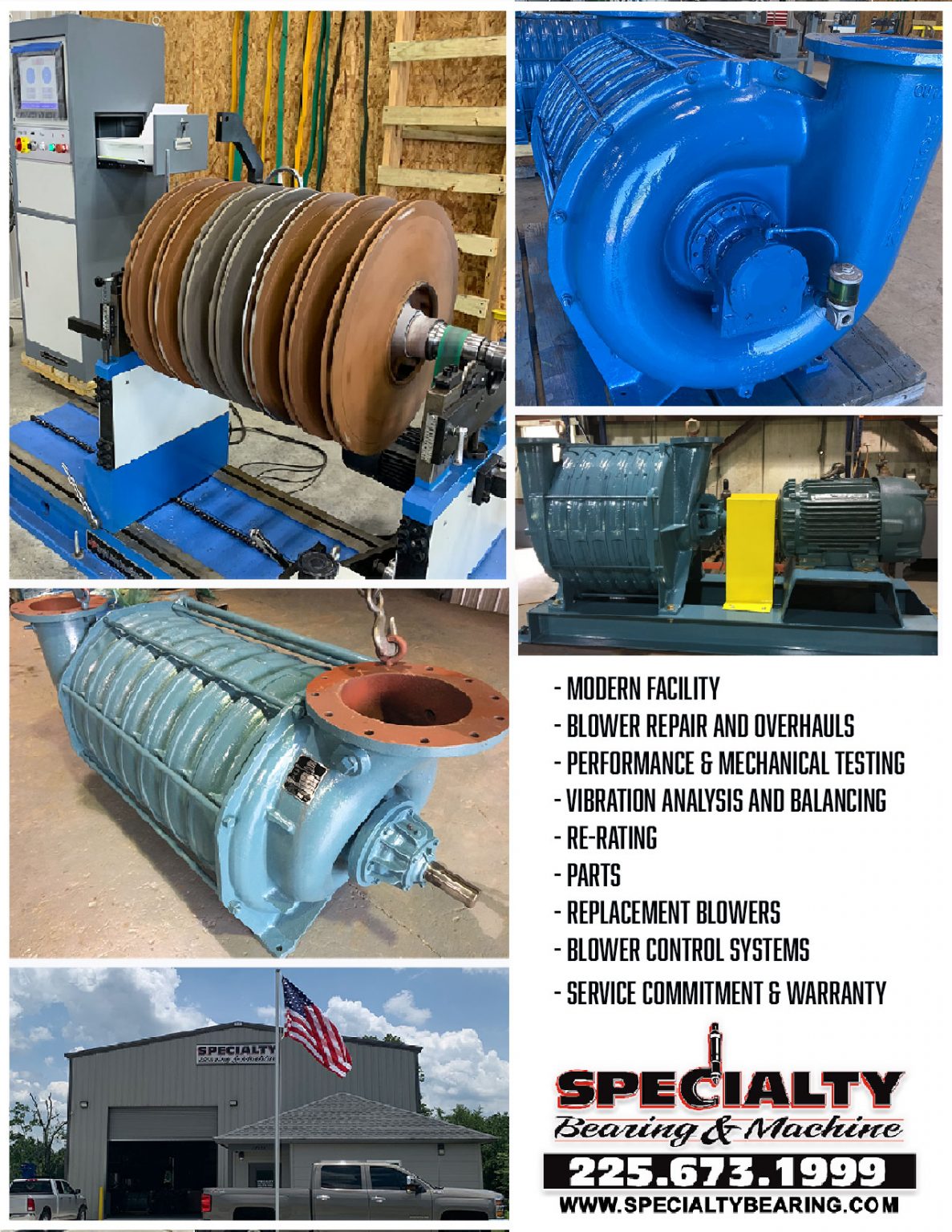 Specialty Bearing & Machine Gulf Coast\'s Premier Welding and Repair Shop